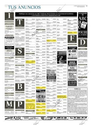 ABC MADRID 09-05-2011 página 72