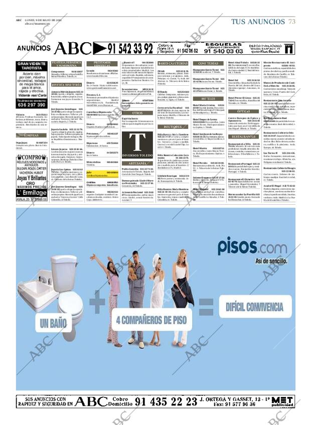 ABC MADRID 09-05-2011 página 73