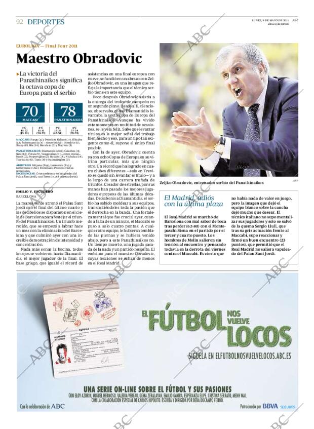 ABC MADRID 09-05-2011 página 92