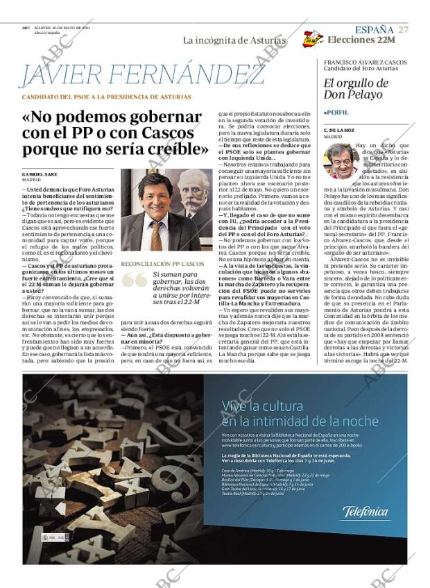 ABC MADRID 10-05-2011 página 27