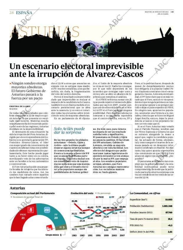 ABC MADRID 10-05-2011 página 28