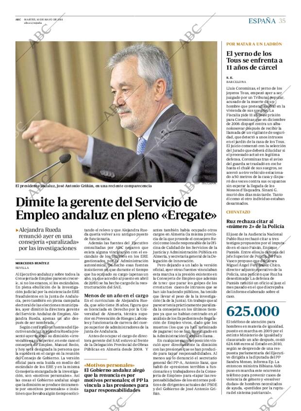 ABC MADRID 10-05-2011 página 35