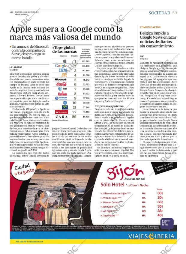 ABC MADRID 10-05-2011 página 59