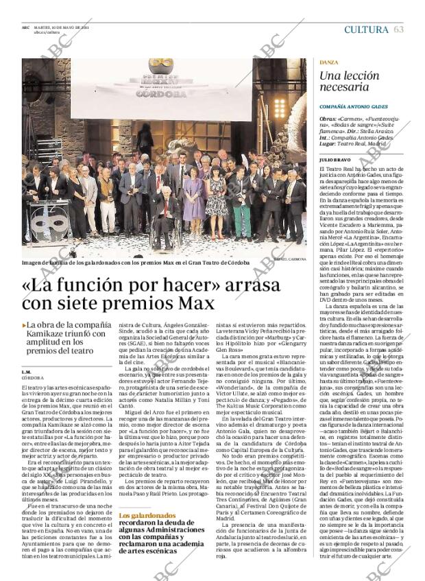 ABC MADRID 10-05-2011 página 63