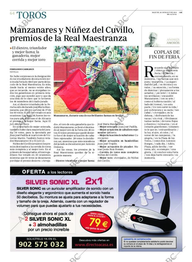 ABC MADRID 10-05-2011 página 64
