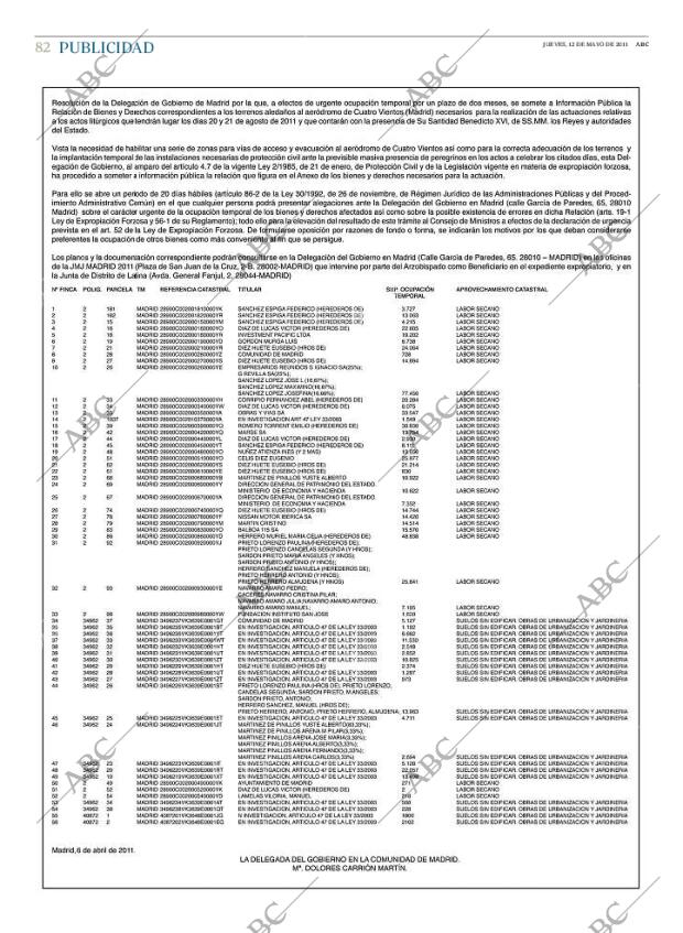 ABC MADRID 12-05-2011 página 82
