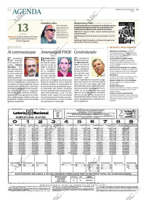 ABC CORDOBA 13-05-2011 página 54