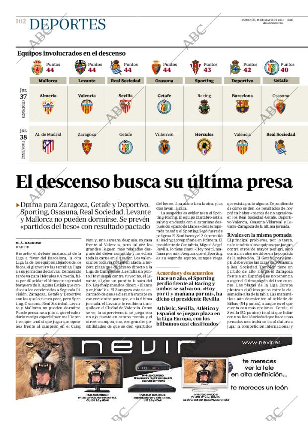 ABC MADRID 15-05-2011 página 104