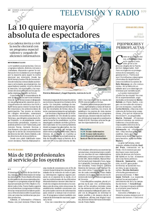ABC MADRID 22-05-2011 página 109