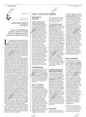 ABC MADRID 22-05-2011 página 16