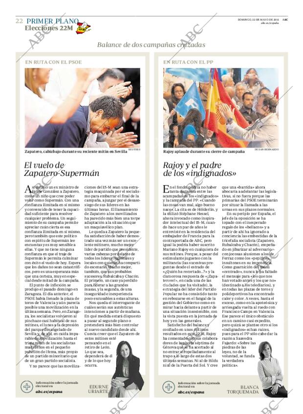 ABC MADRID 22-05-2011 página 22