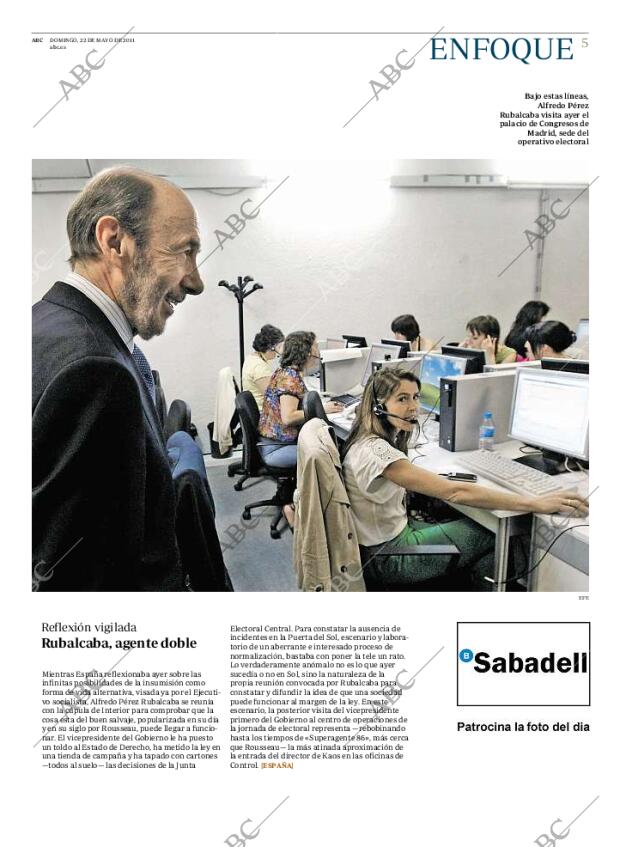 ABC MADRID 22-05-2011 página 5