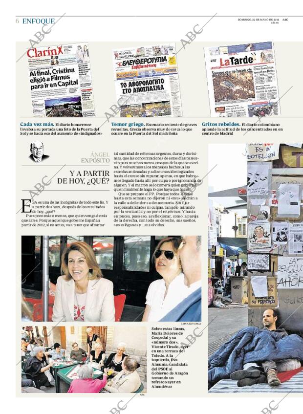 ABC MADRID 22-05-2011 página 6