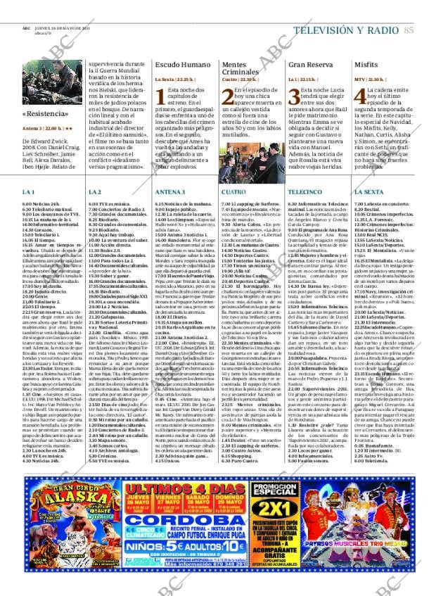 ABC CORDOBA 26-05-2011 página 85