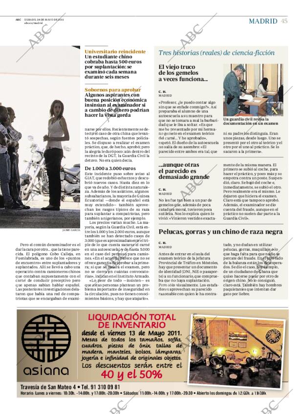 ABC MADRID 28-05-2011 página 45
