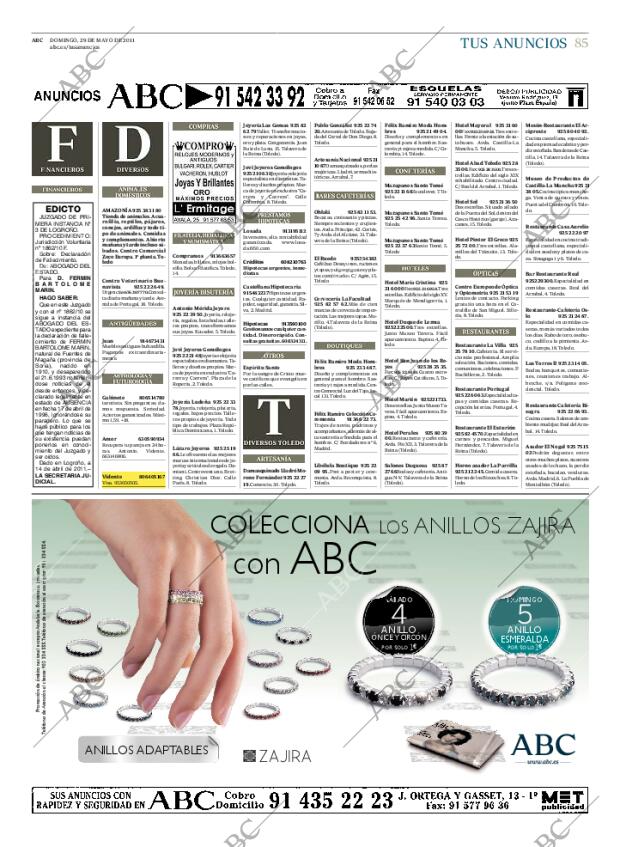 ABC MADRID 29-05-2011 página 87