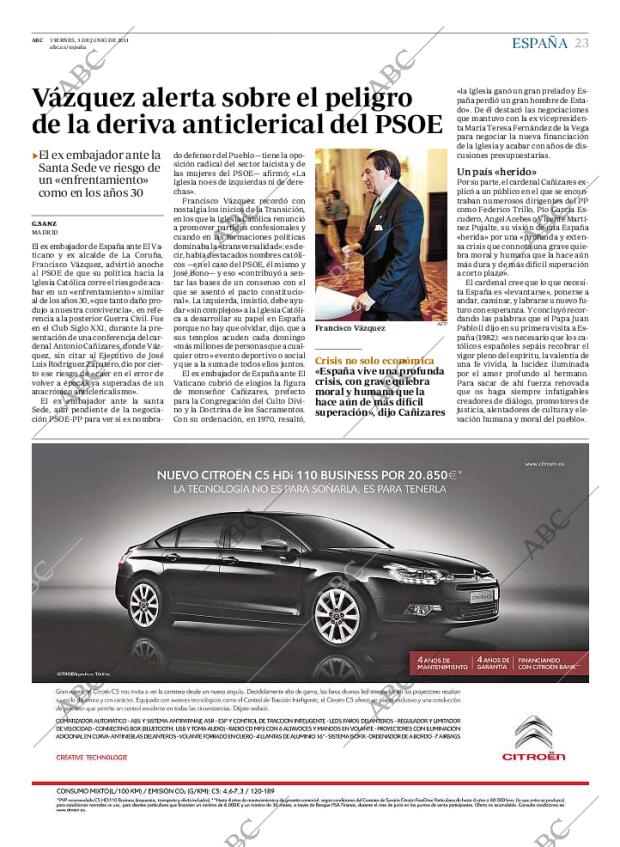 ABC MADRID 03-06-2011 página 23