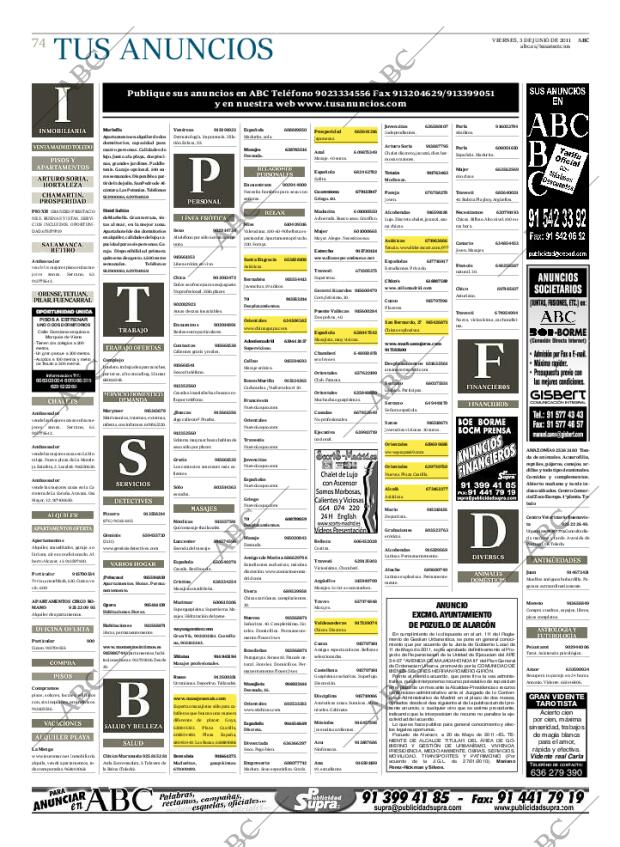 ABC MADRID 03-06-2011 página 74