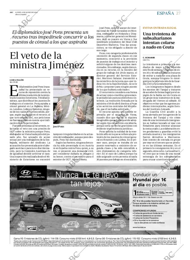 ABC MADRID 06-06-2011 página 27