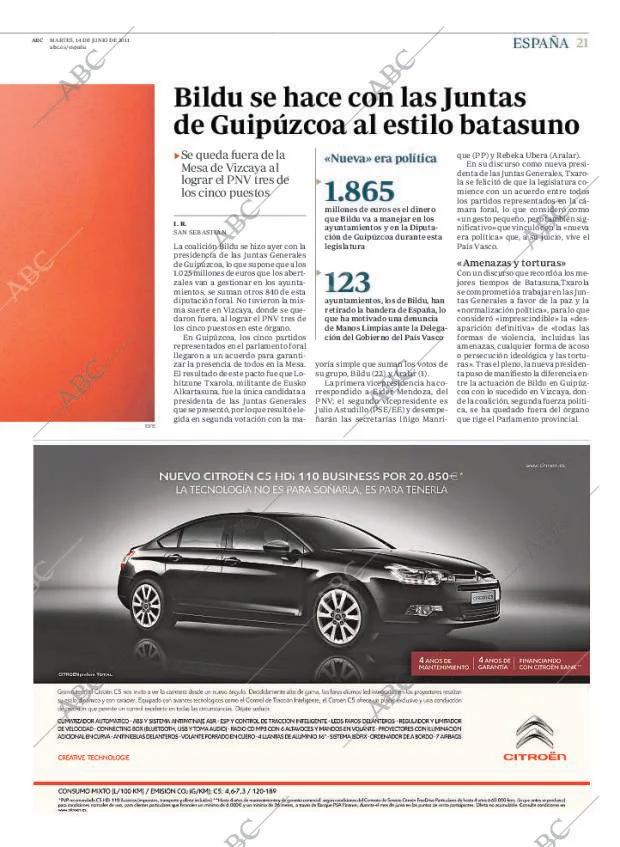 ABC MADRID 14-06-2011 página 21