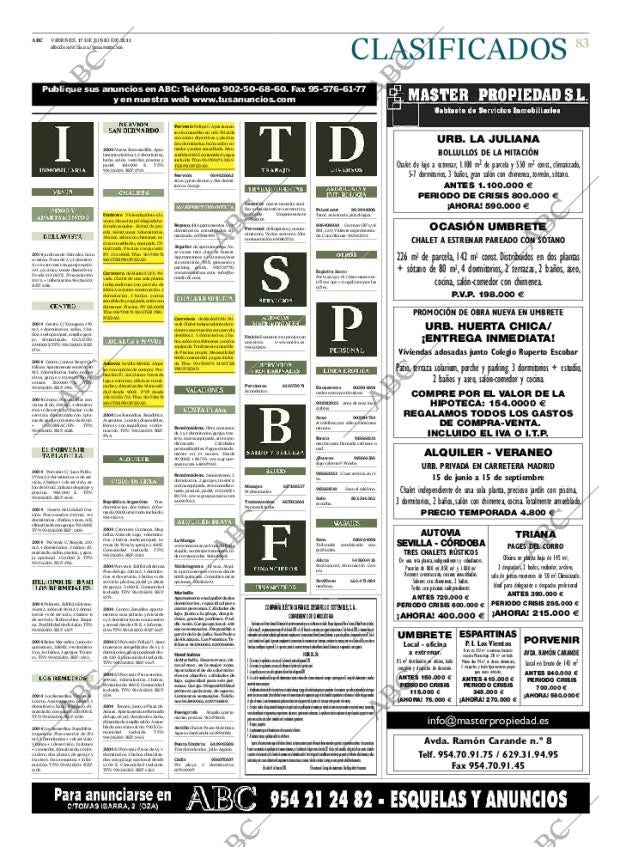 ABC SEVILLA 17-06-2011 página 83