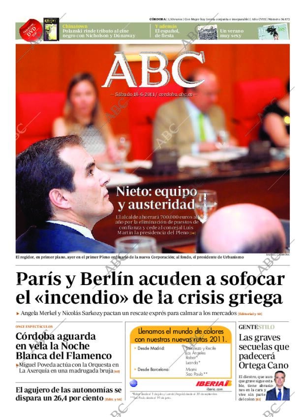 ABC CORDOBA 18-06-2011 página 1