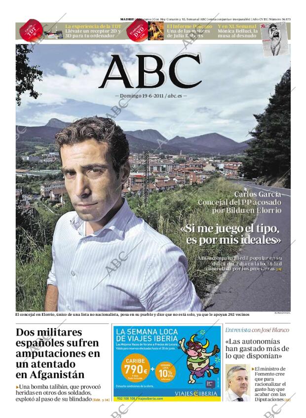 ABC MADRID 19-06-2011 página 1