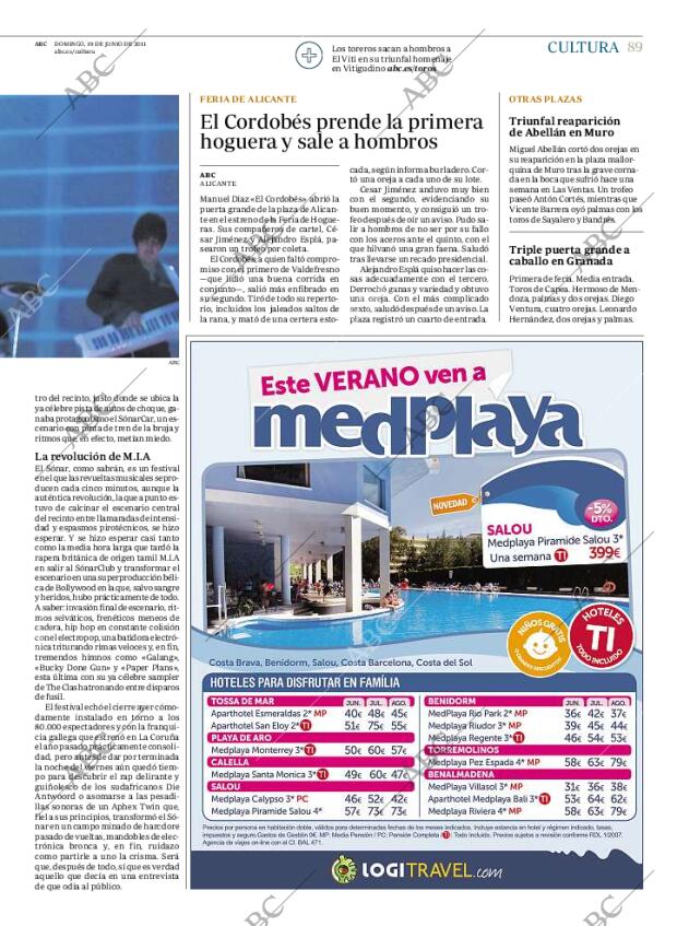 ABC MADRID 19-06-2011 página 89