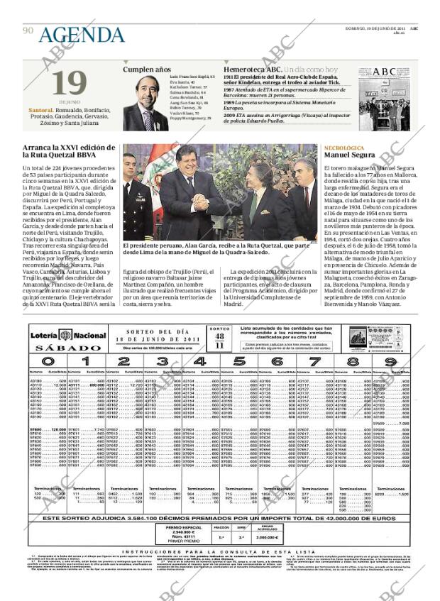 ABC MADRID 19-06-2011 página 90