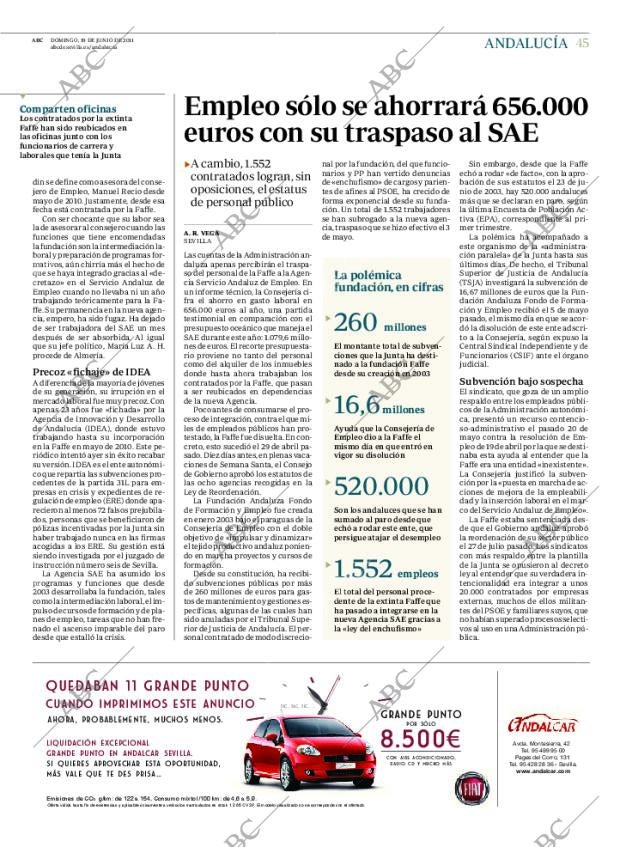 ABC SEVILLA 19-06-2011 página 45