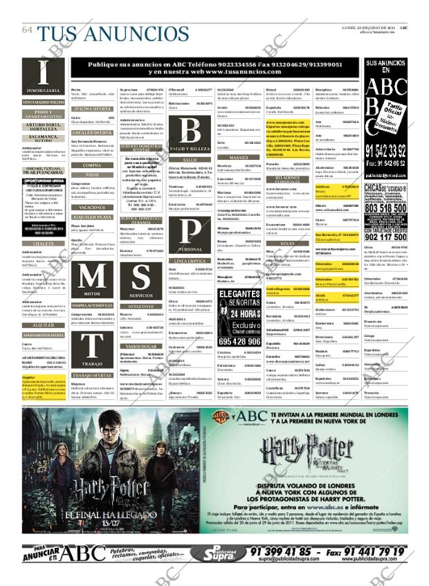 ABC MADRID 20-06-2011 página 66