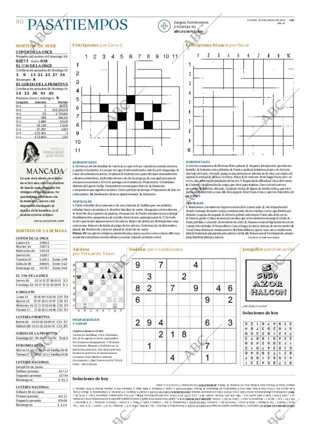 ABC MADRID 20-06-2011 página 82