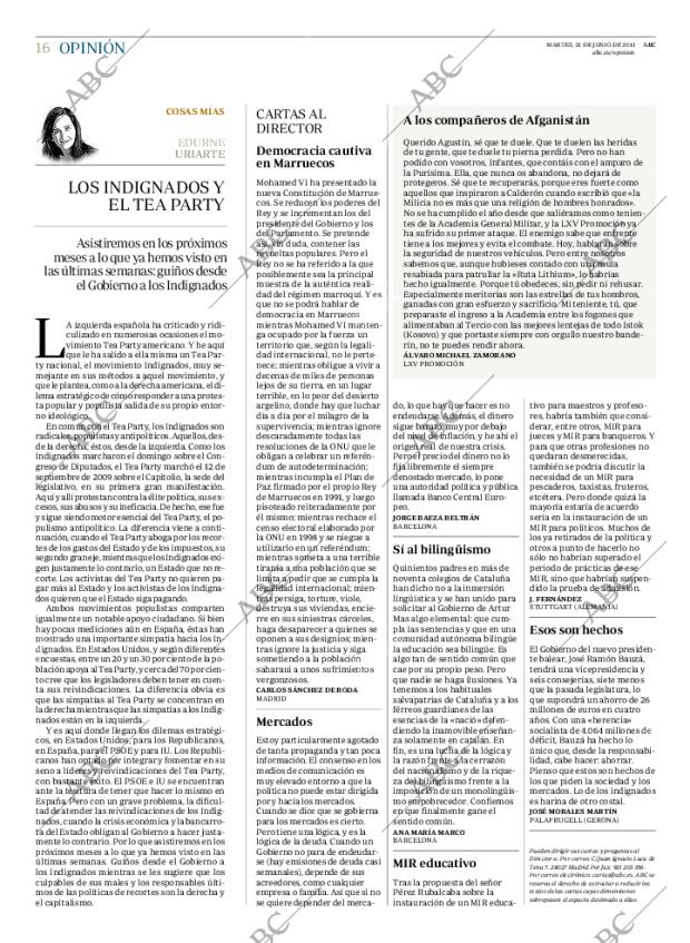 ABC MADRID 21-06-2011 página 16