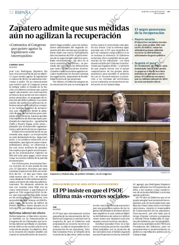 ABC MADRID 21-06-2011 página 22