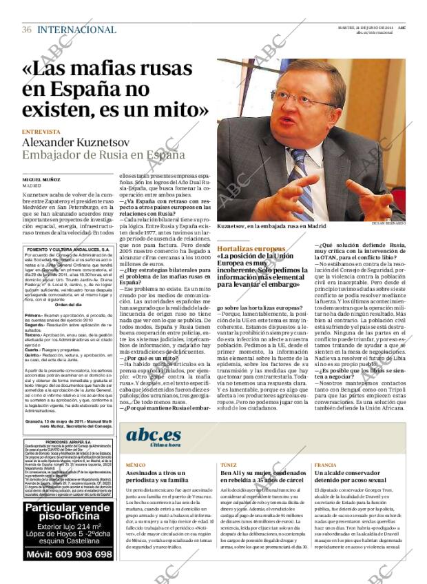 ABC MADRID 21-06-2011 página 36
