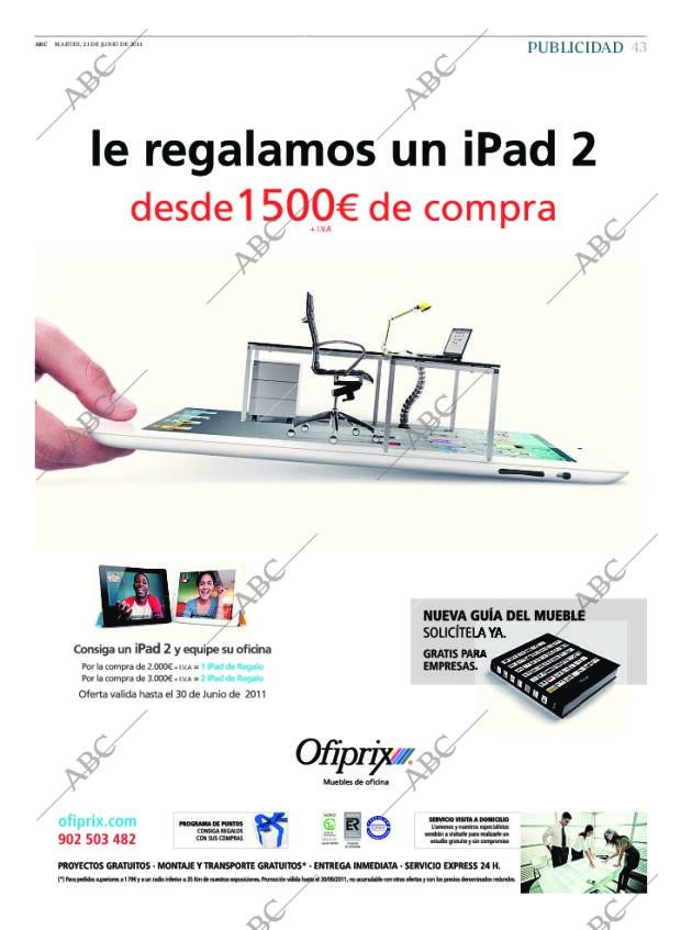 ABC MADRID 21-06-2011 página 43