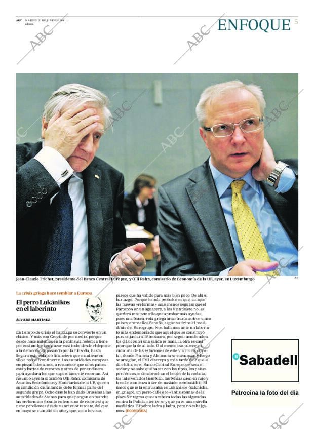 ABC MADRID 21-06-2011 página 5