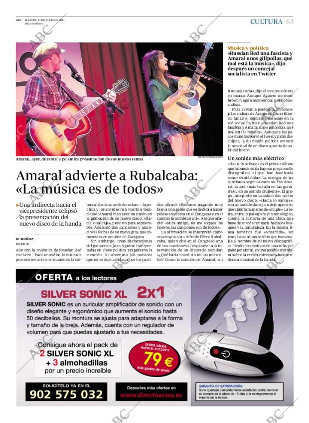 ABC MADRID 21-06-2011 página 63