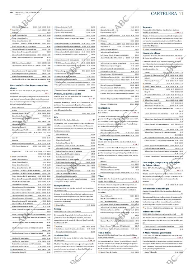 ABC MADRID 21-06-2011 página 71