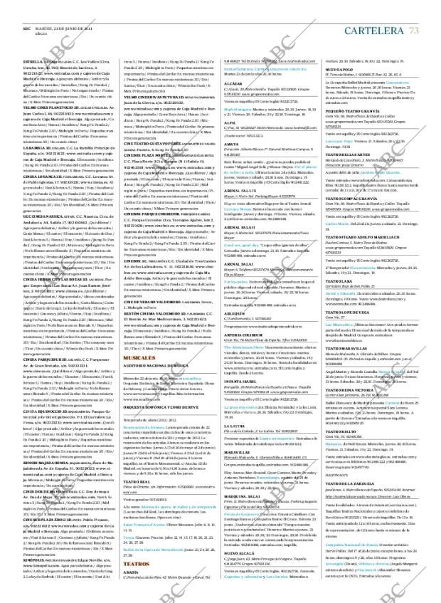 ABC MADRID 21-06-2011 página 73