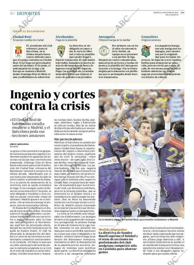 ABC MADRID 21-06-2011 página 80