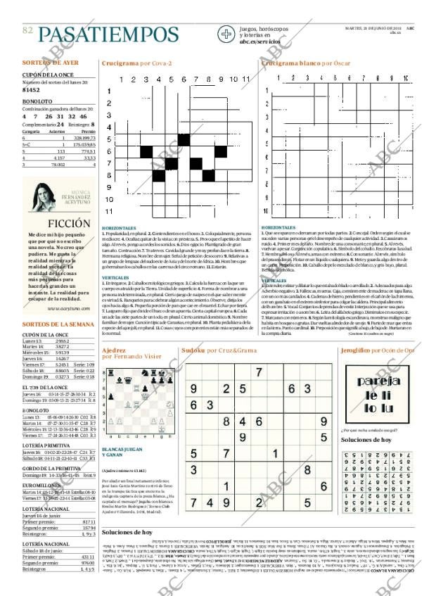 ABC MADRID 21-06-2011 página 82
