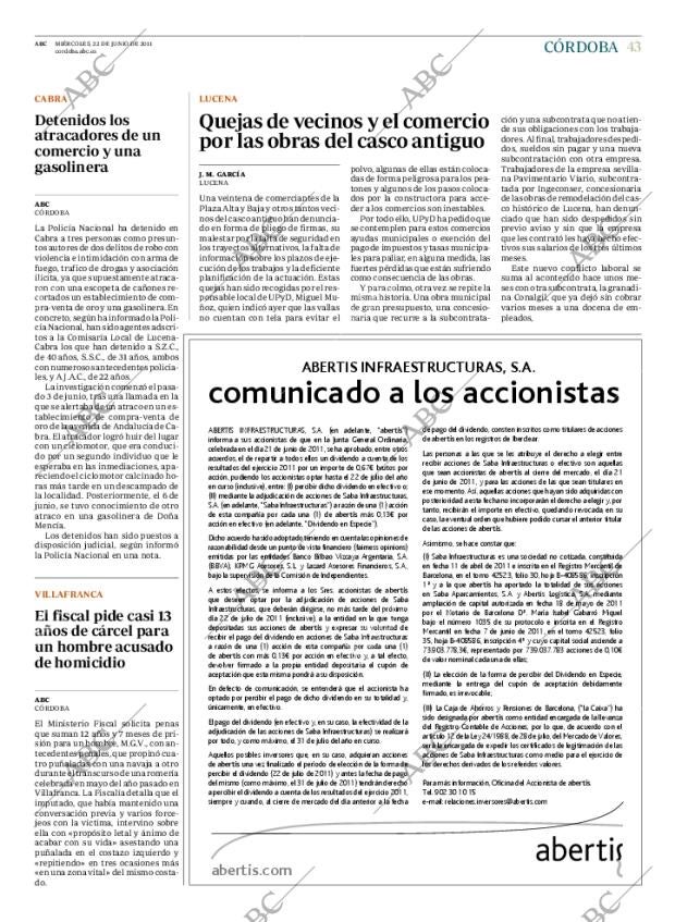 ABC CORDOBA 22-06-2011 página 43
