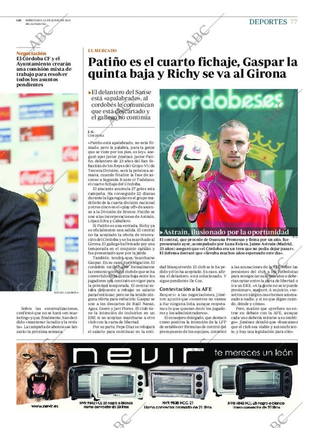ABC CORDOBA 22-06-2011 página 77
