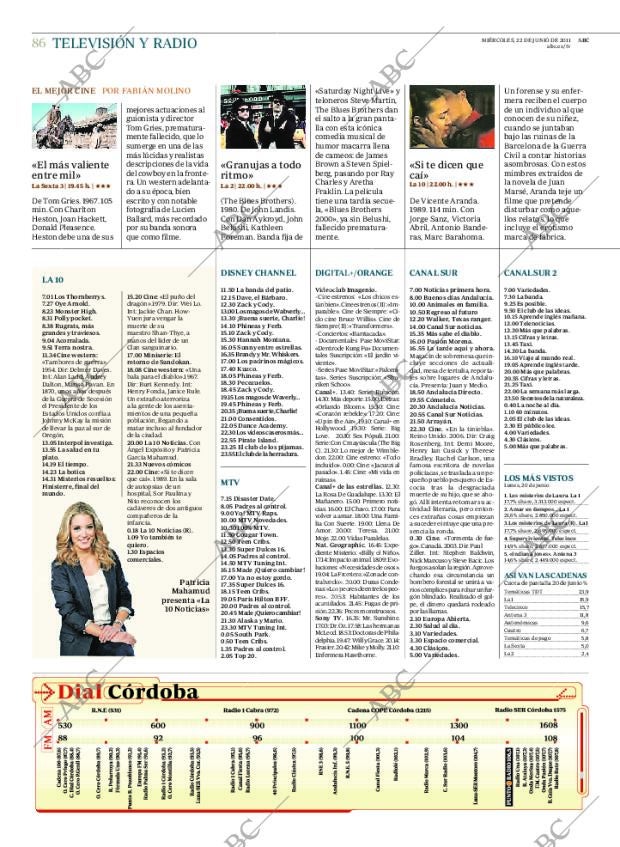 ABC CORDOBA 22-06-2011 página 86