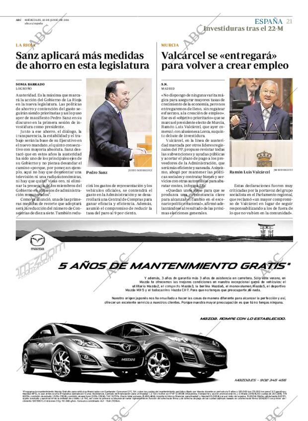 ABC MADRID 22-06-2011 página 21