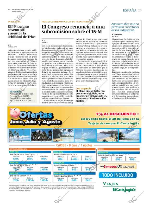 ABC MADRID 22-06-2011 página 23