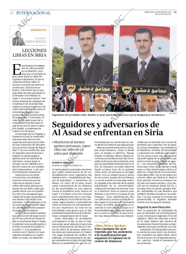 ABC MADRID 22-06-2011 página 32