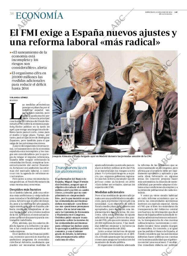 ABC MADRID 22-06-2011 página 38