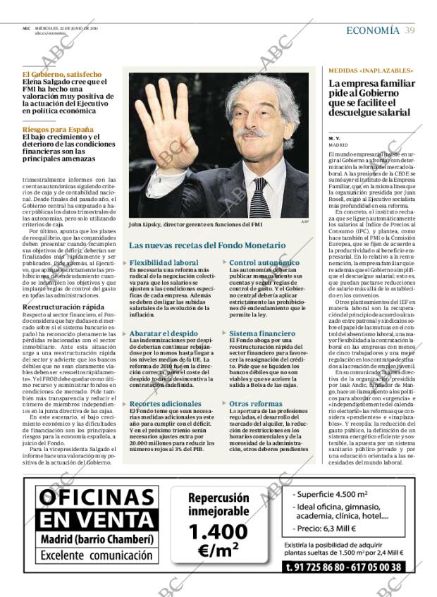 ABC MADRID 22-06-2011 página 39